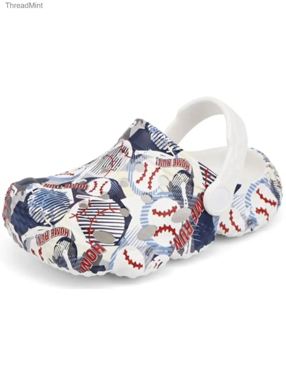 Kids Clogs Sports Print Garden Shoes Water Shower Beach Slides Sandals EVA